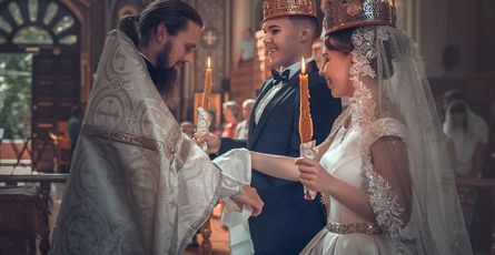 Венчание в Екатерининском соборе