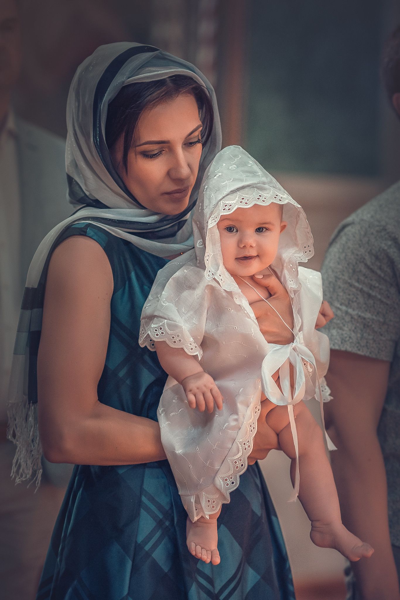 Съёмка младенцев в Новочеркасском храме Александра Невского