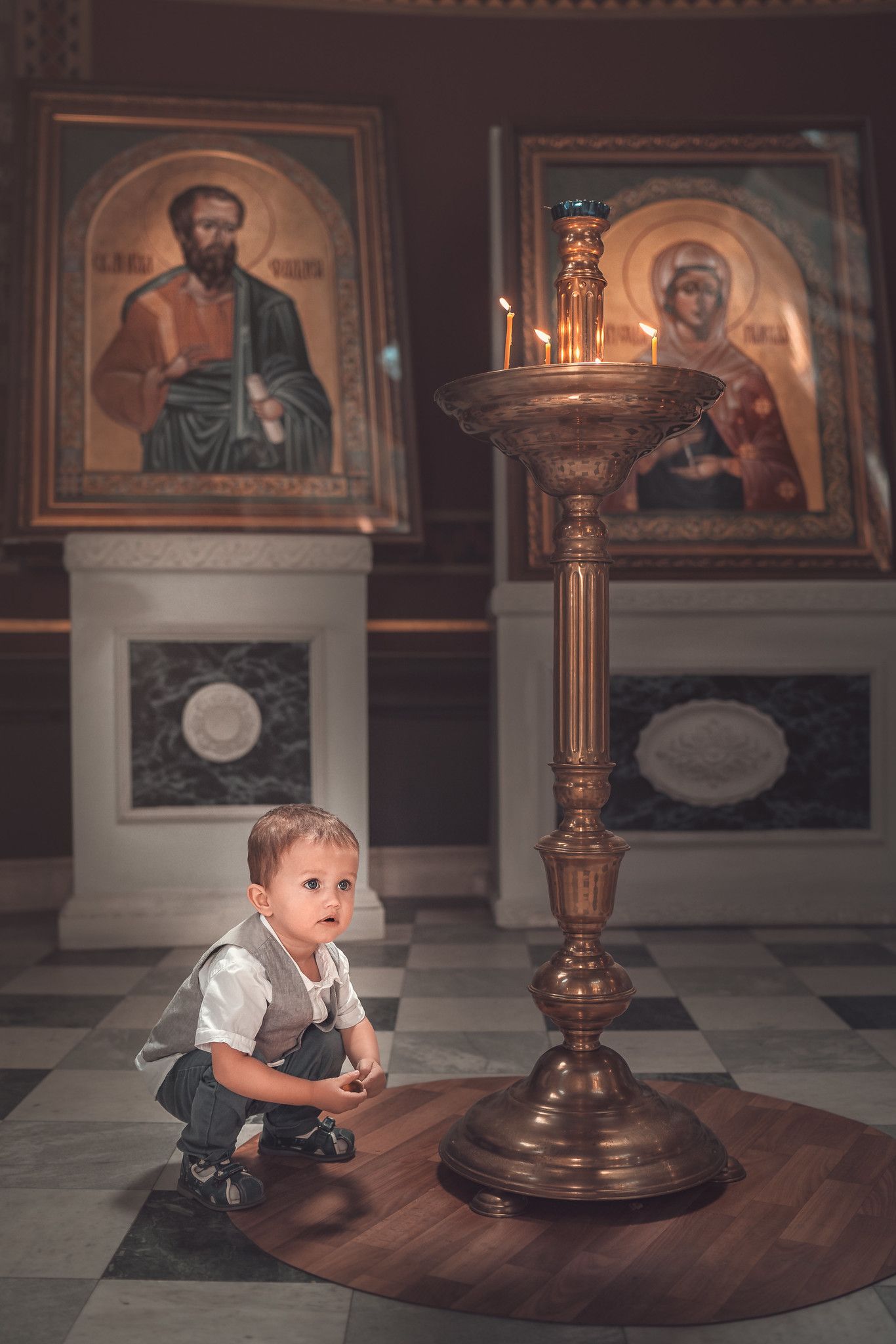 Съёмка малышей (подросших деток) от года до трёх 