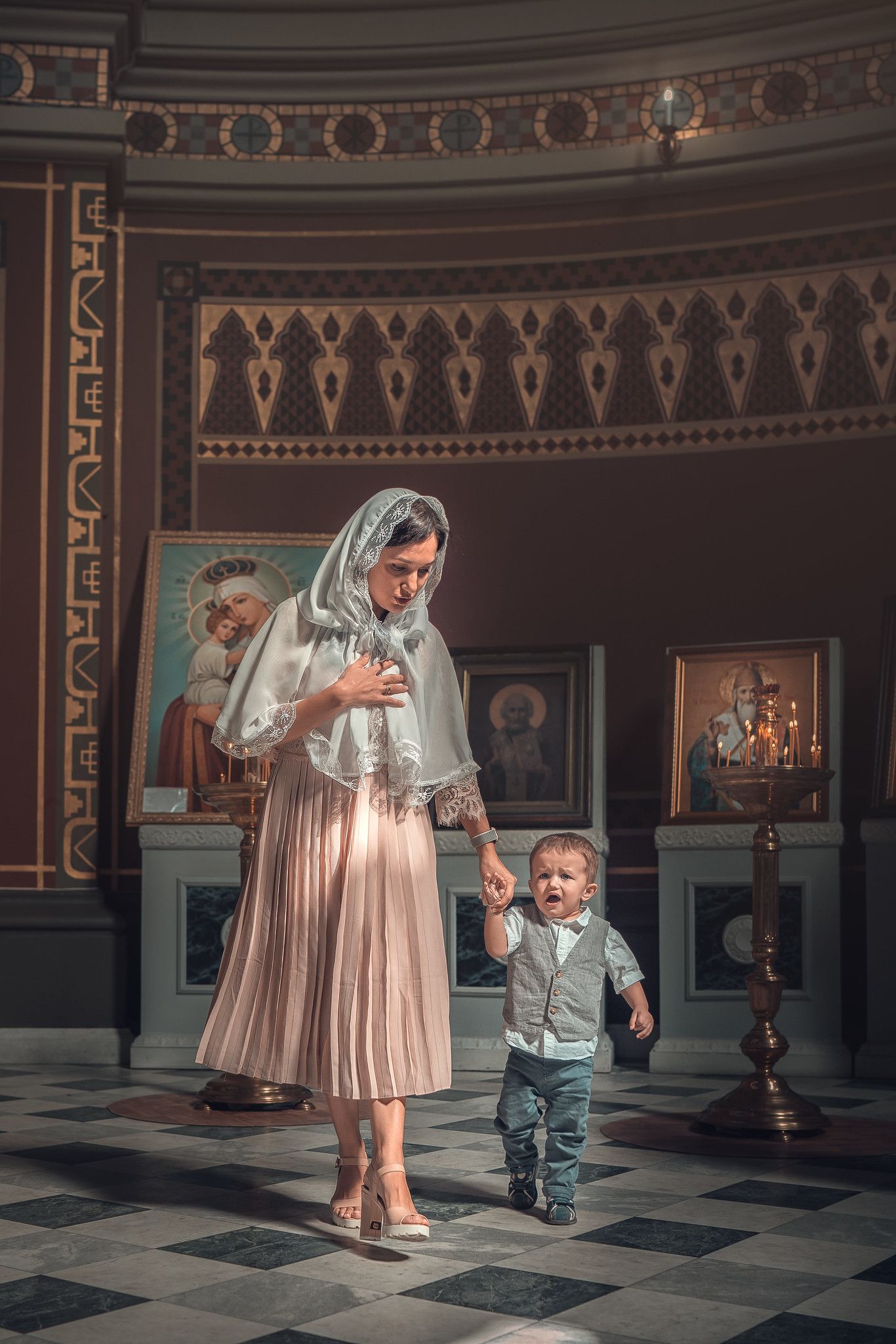 Съёмка малышей (подросших деток) от года до трёх 