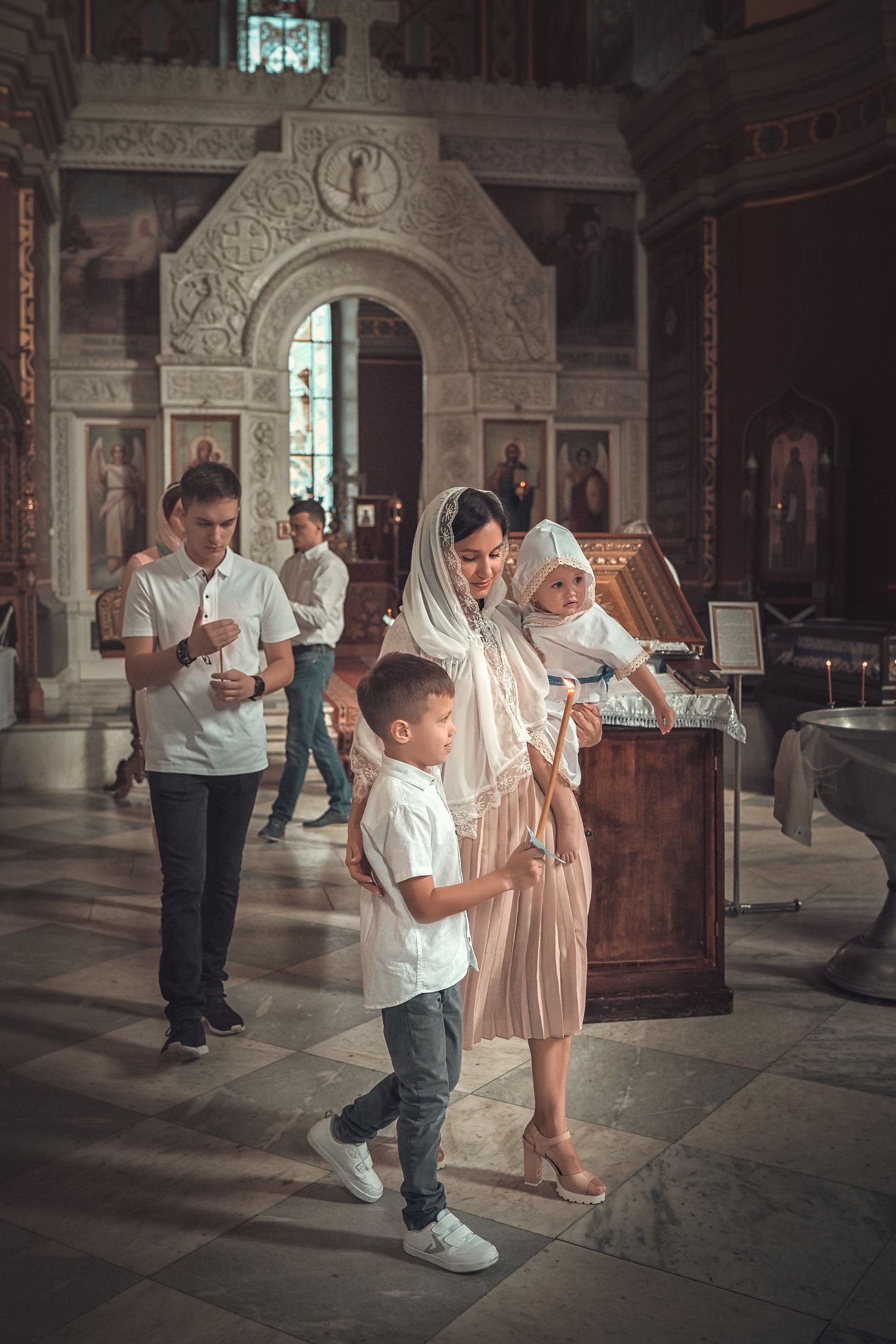 Таинство крещения в Новочеркасском соборе
