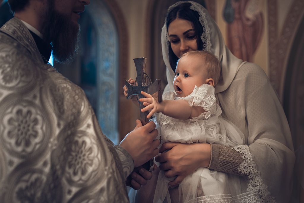 Крещение в Екатерининском храме