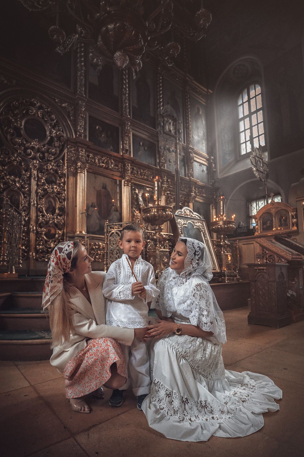 Крещение в храме Святителя Николая в Хамовниках