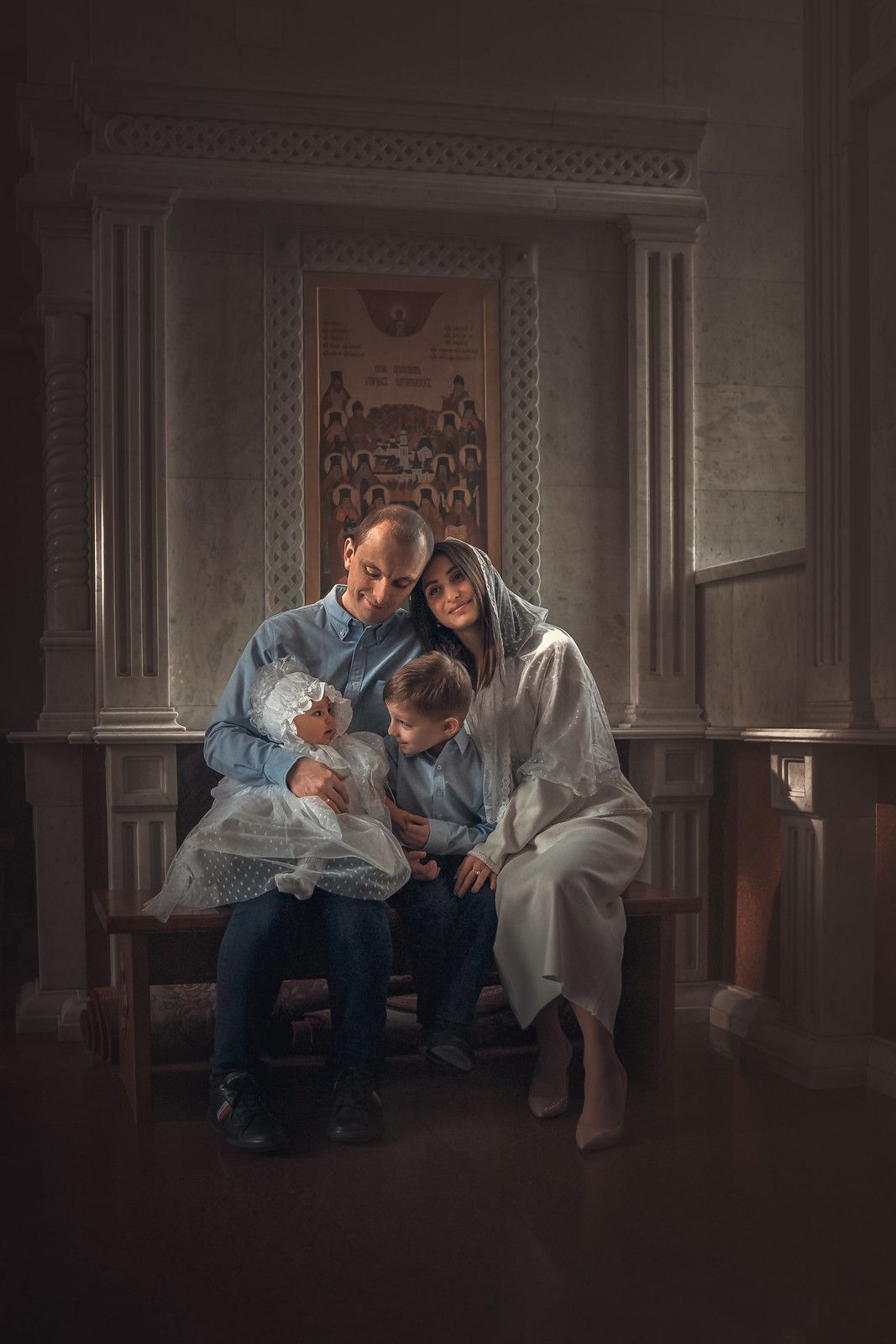 Таинство крещения в Старо-Покровском храме