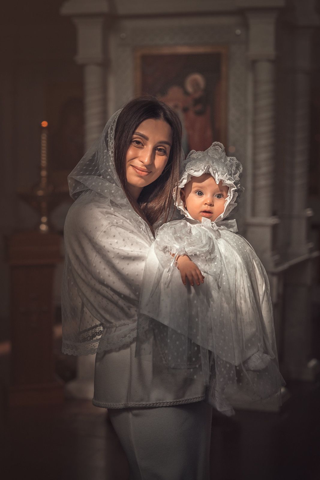 Таинство крещения в Старо-Покровском храме