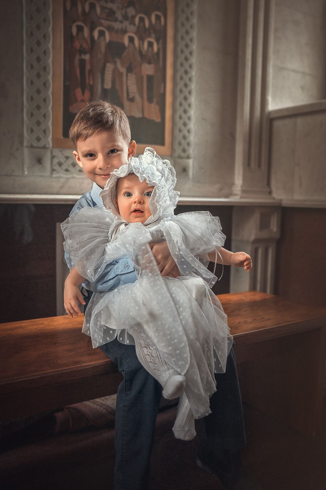 Таинство крещения в Старо-Покровском храме