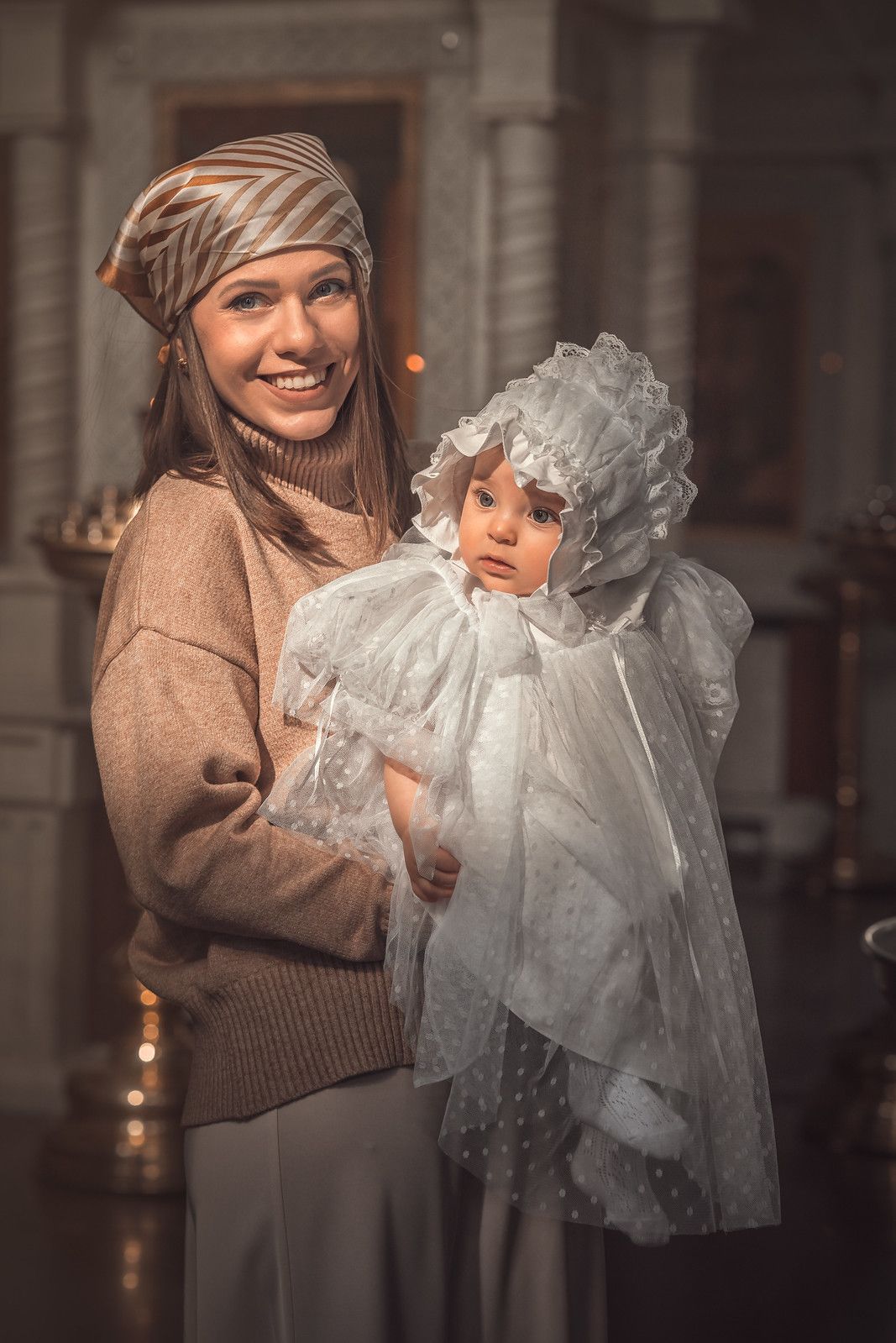 Таинство крещения в Старо-Покровском храме