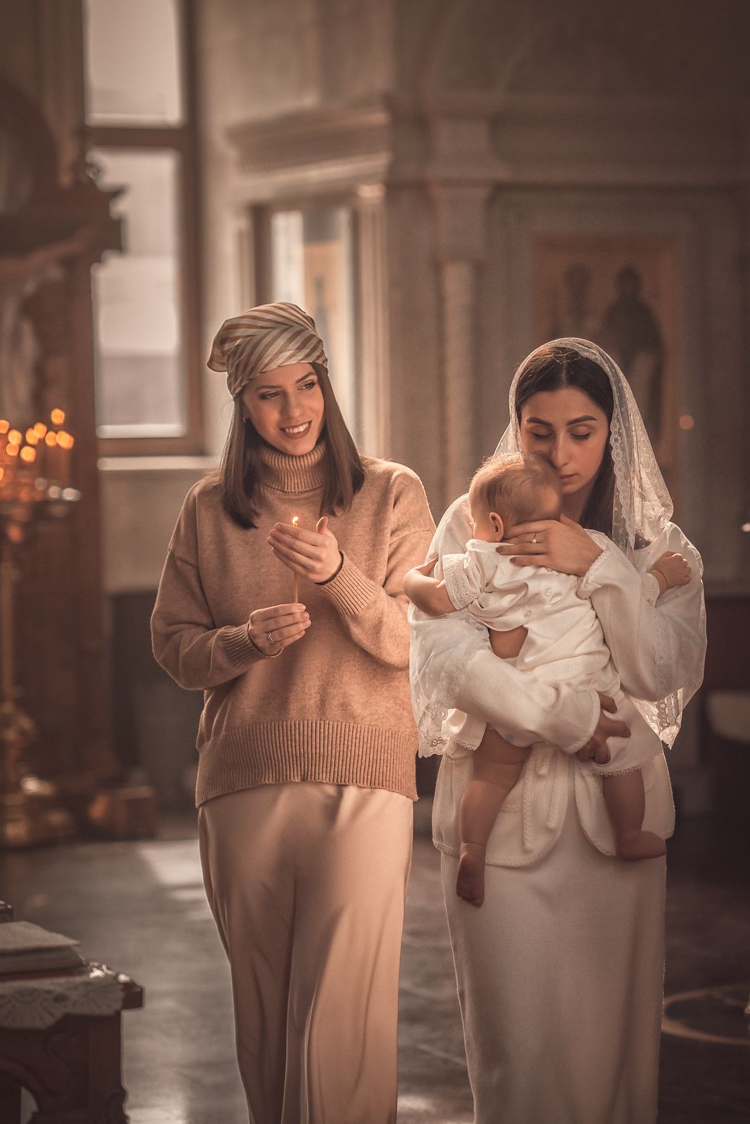 Таинство крещения в Старо-Покровском храме