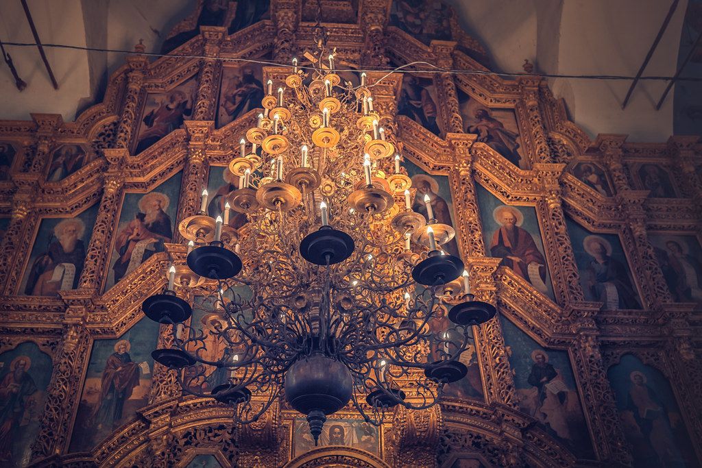 Паникадило в Старочеркасском соборе