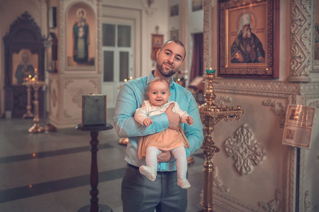 Крещение в Храме Иоанна Кронштадского