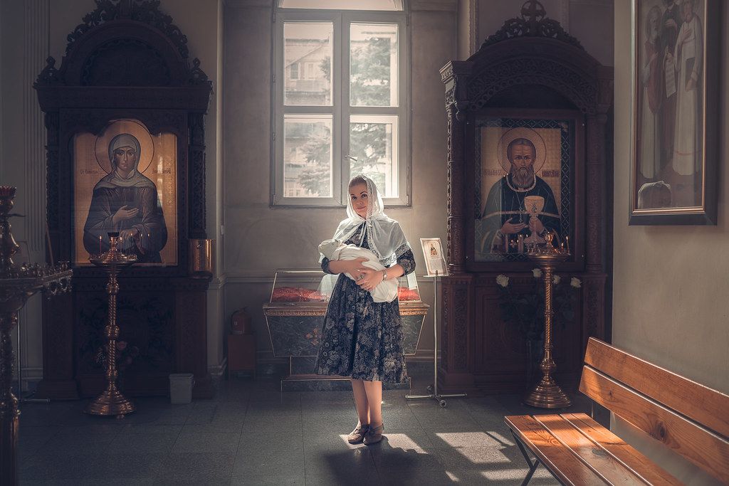 Крещение в Храме Иоанна Кронштадского