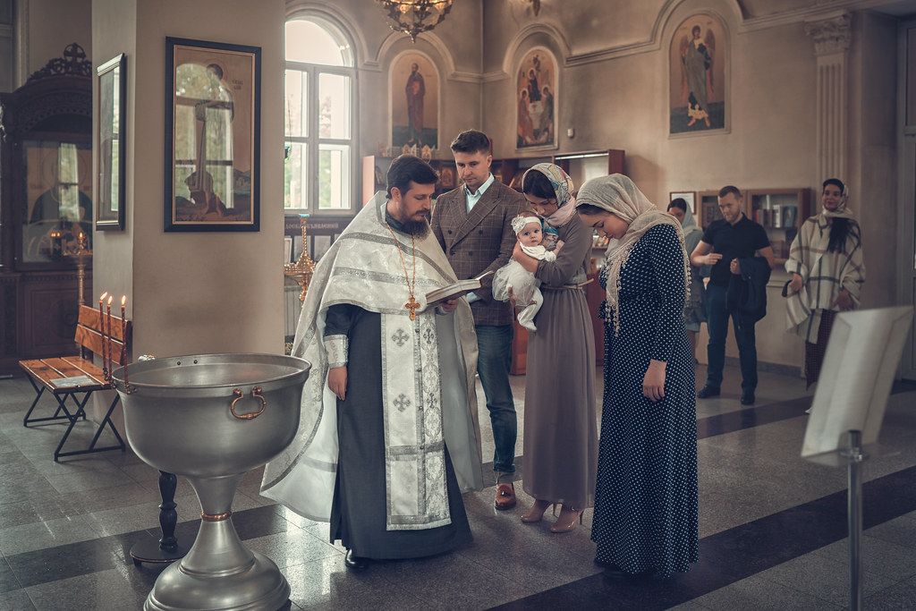 Крещение в Храме Иоанна Кронштадского