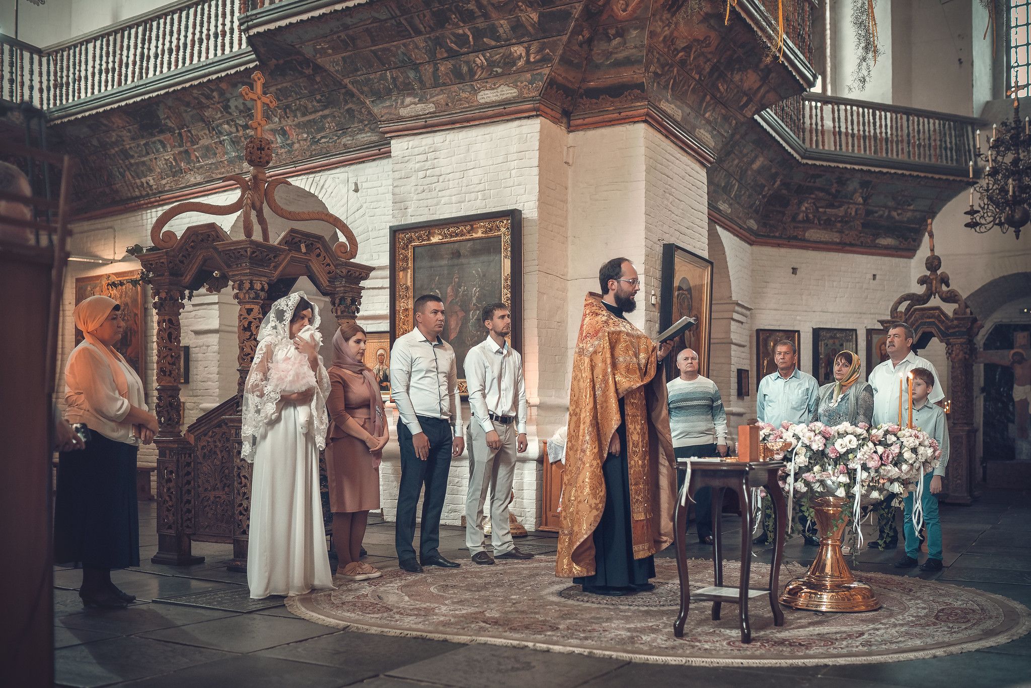 Таинство крещения в Старочеркасском соборе