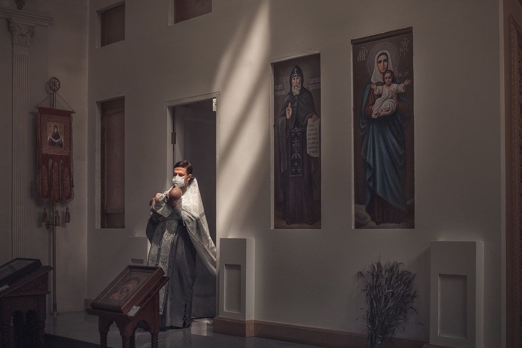 Крещение в Храме Иоанна Кронштадского