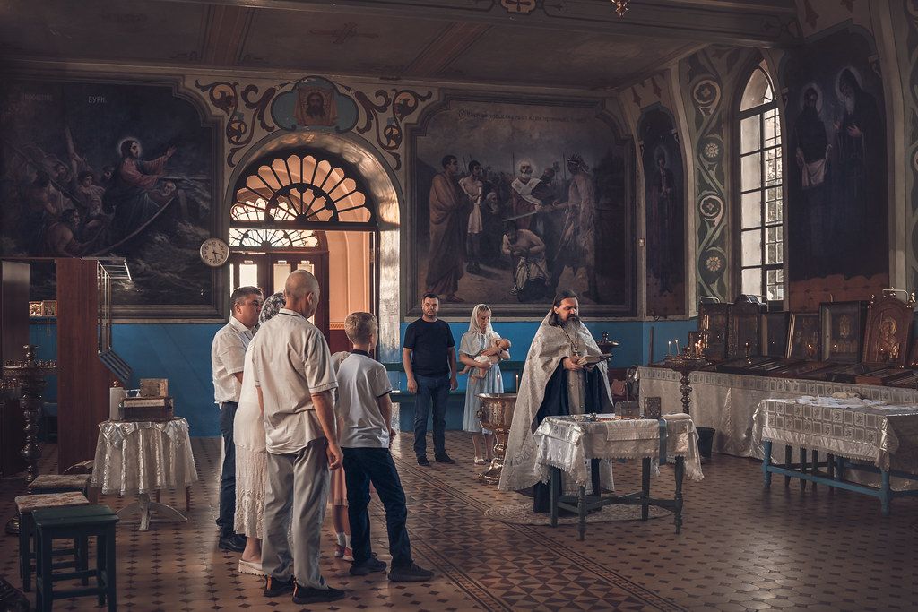 Крещение в Обуховке