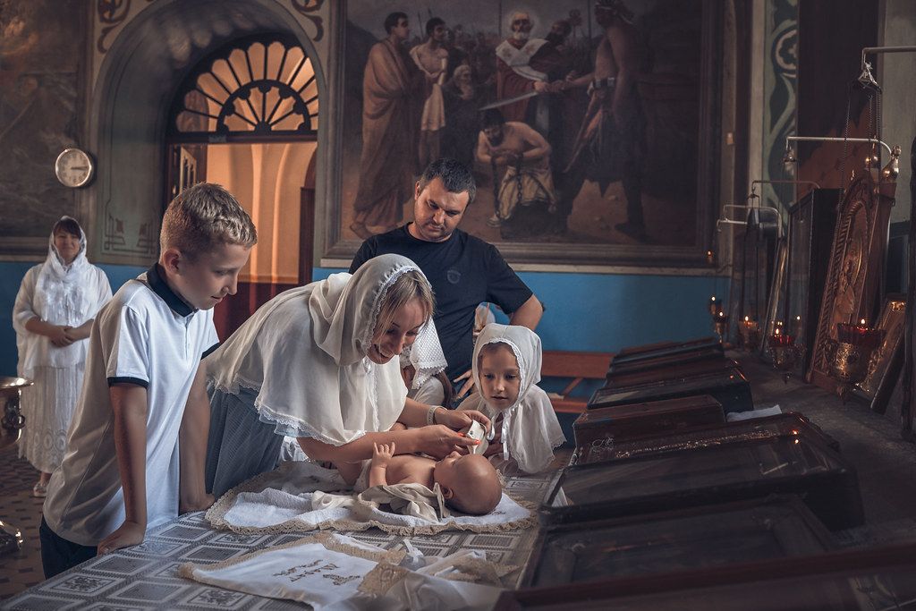 Крещение в Обуховке