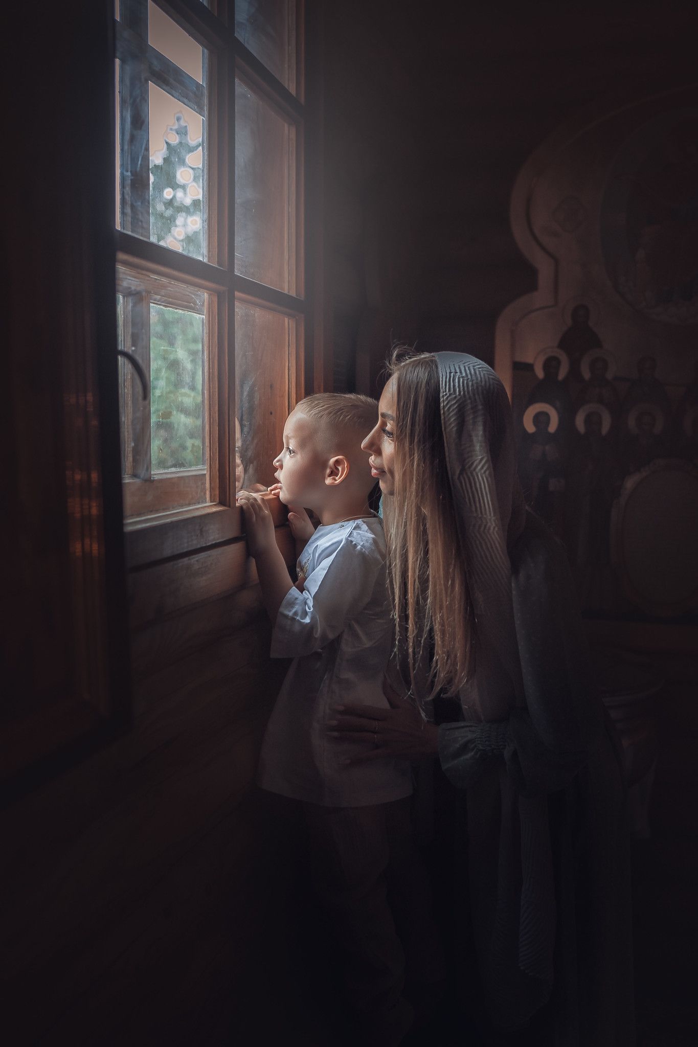 Крещение в храме Иоанна Воина