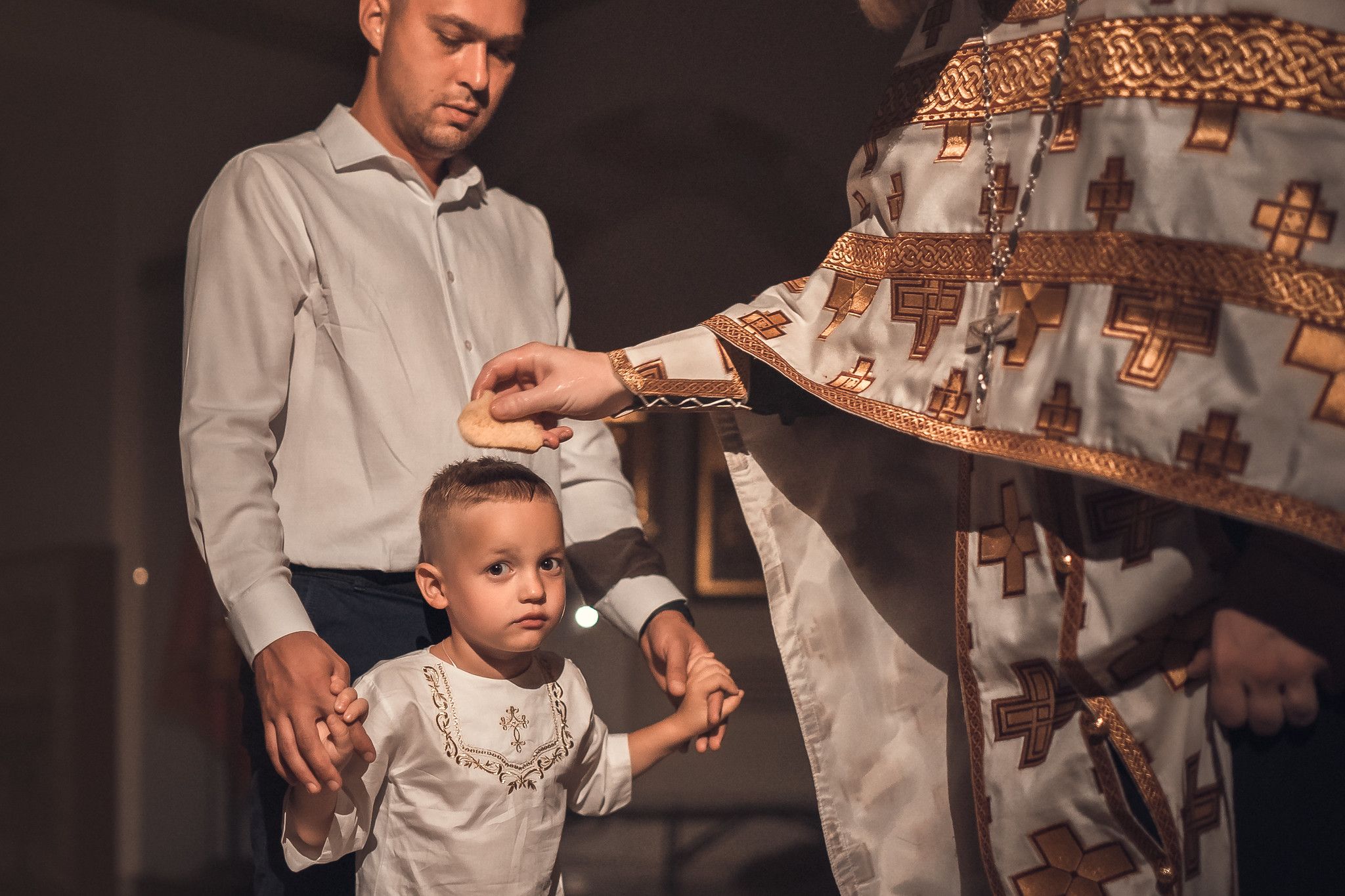 Крещение в храме 40 Севастийских мучеников