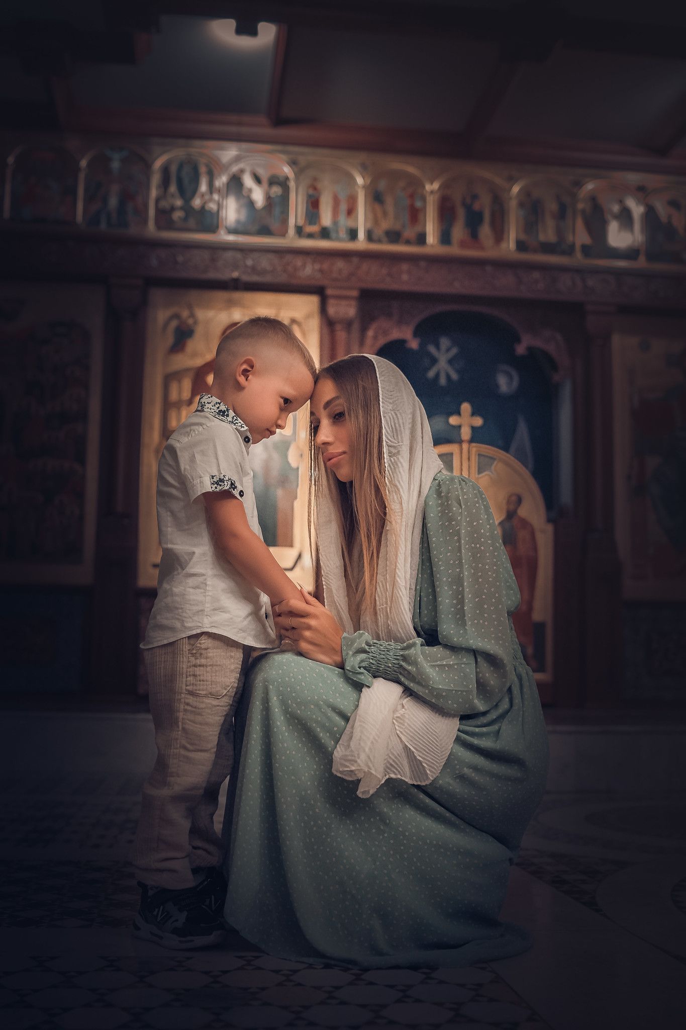 Крещение в храме 40 Севастийских мучеников