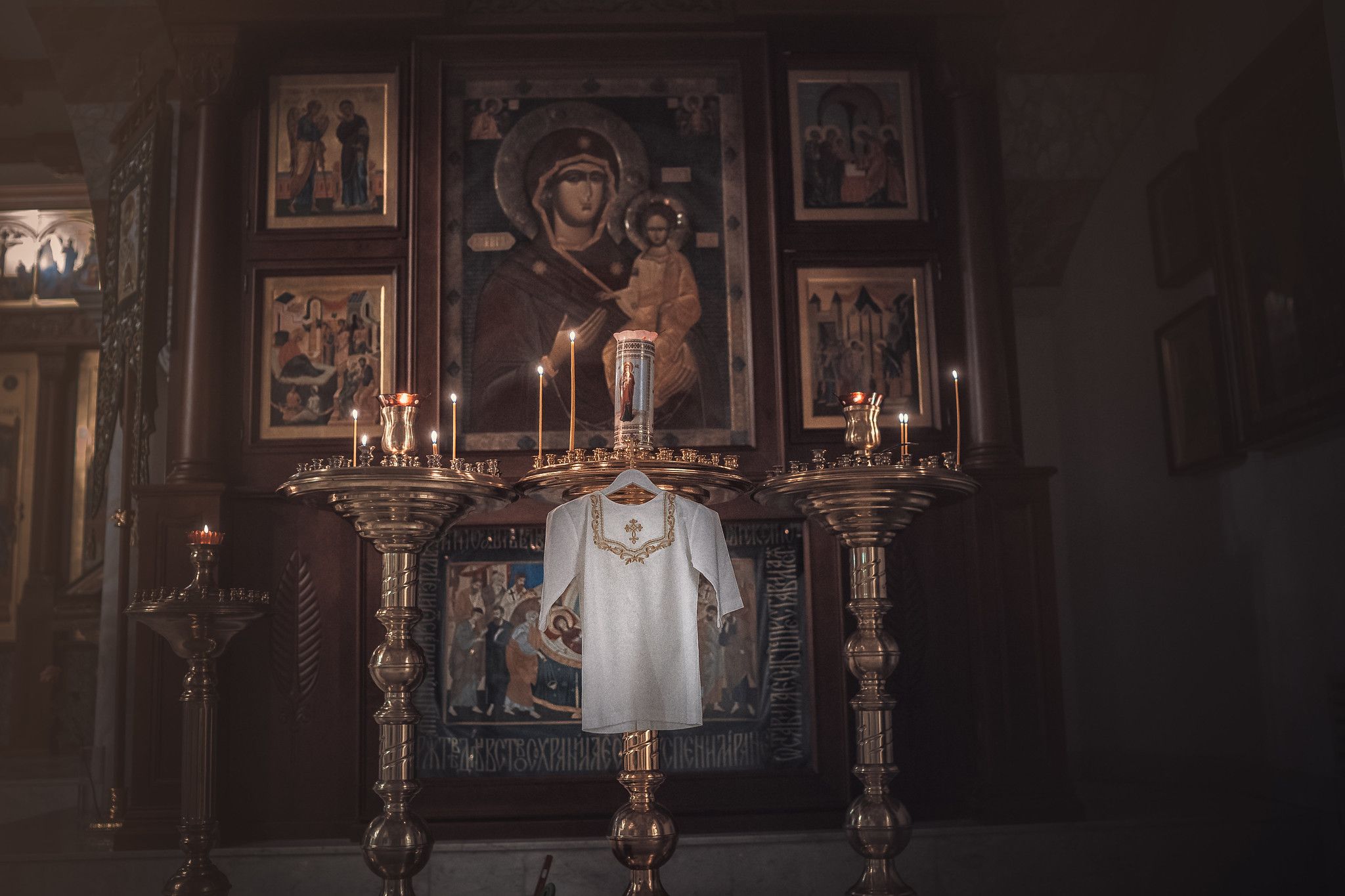 Крещение в храме 40 Севастийских мучеников