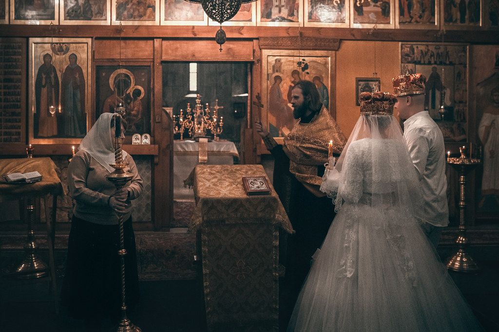 Венчание в Андрониковом монастыре