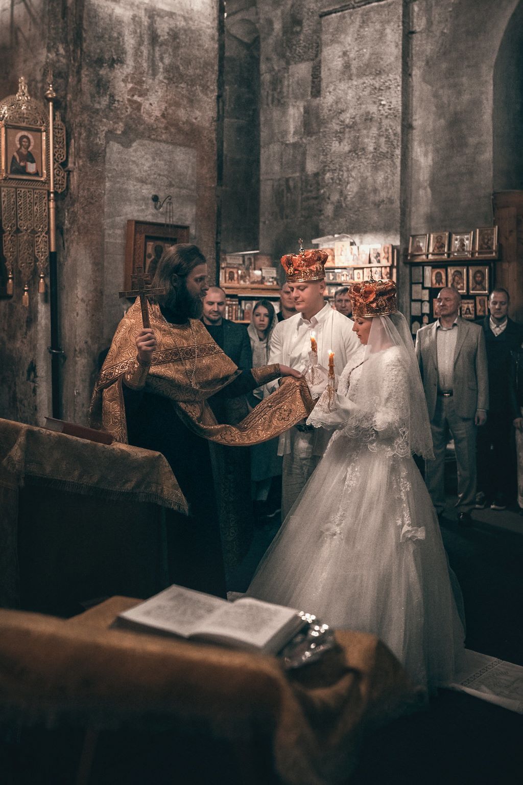 Венчание в Андрониковом монастыре