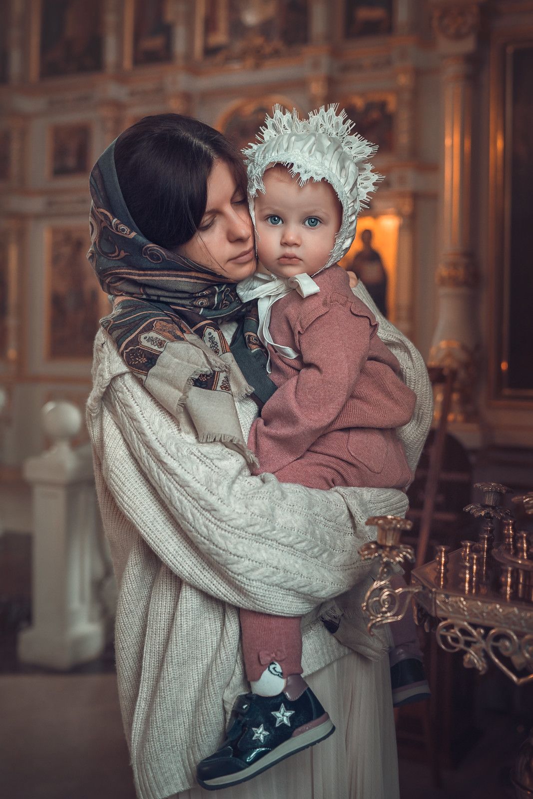 Двойное крещение в Богородицерождественском храме в Тарычево