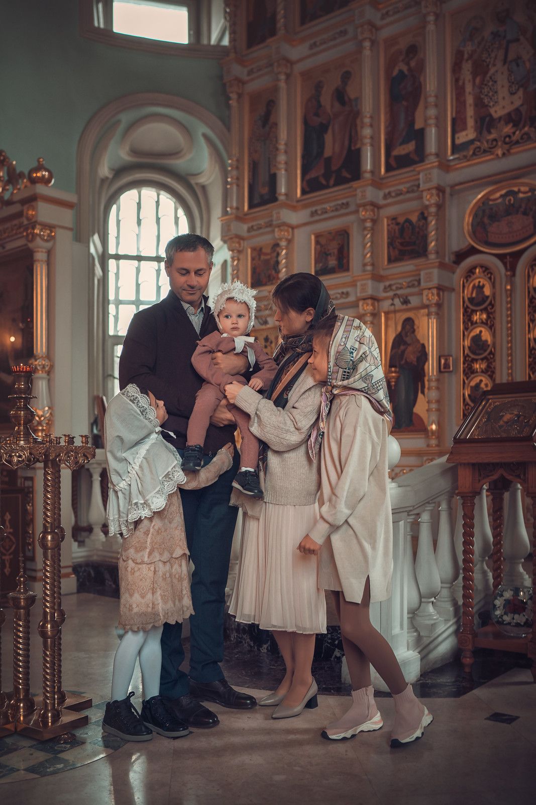 Двойное крещение в Богородицерождественском храме в Тарычево