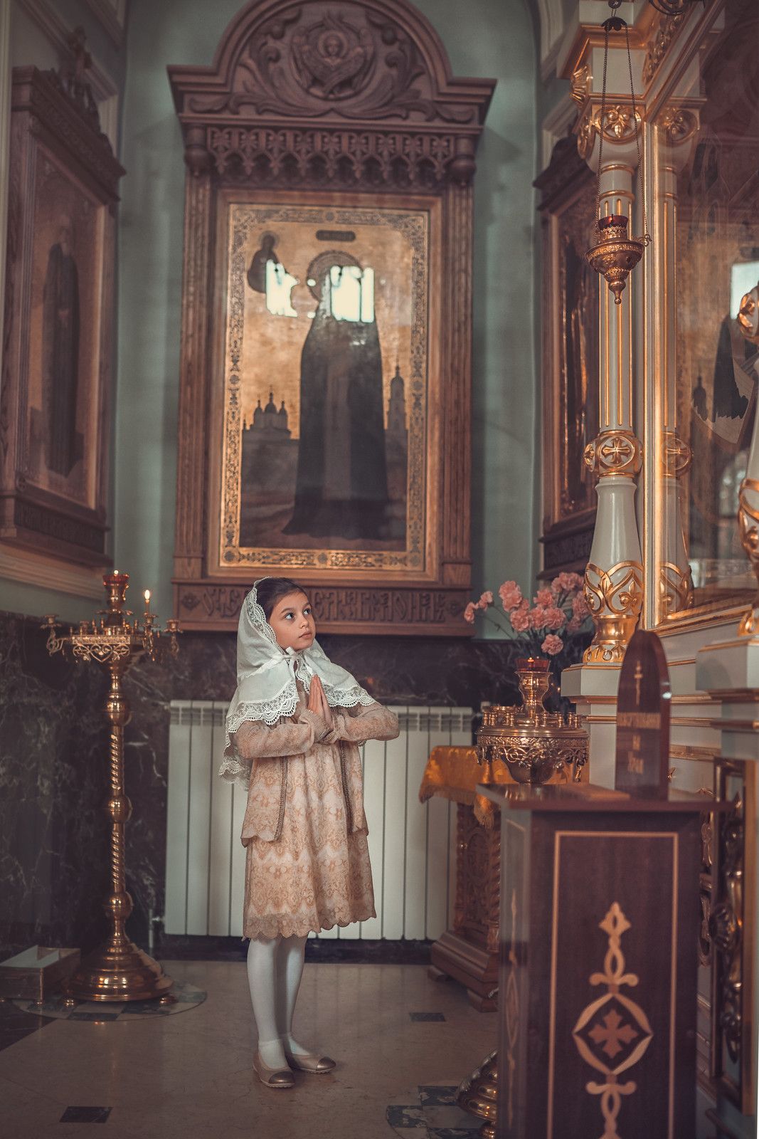 Двойное крещение в Богородицерождественском храме в Тарычево