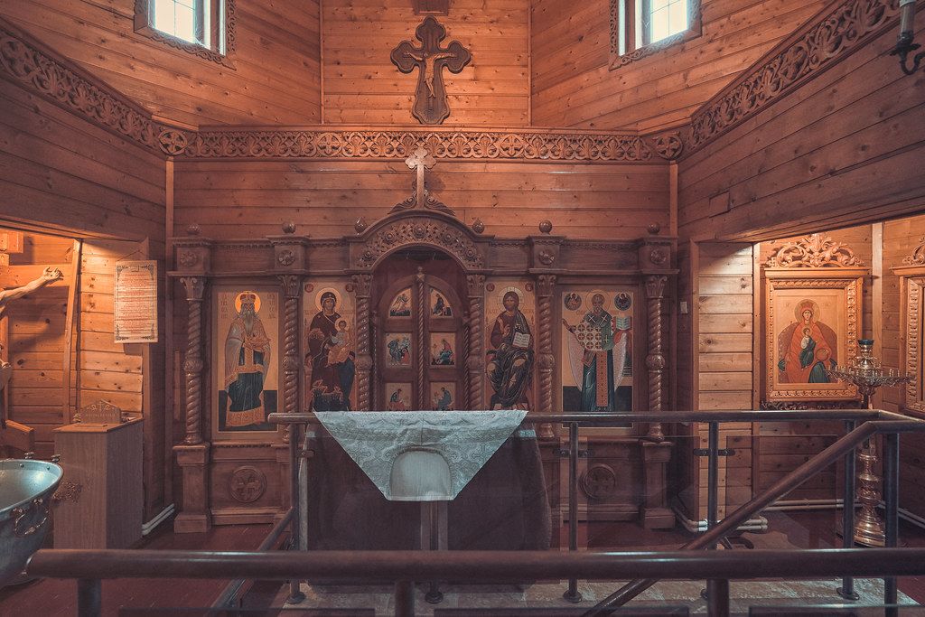 Двойное крещение в Богородицерождественском храме в Тарычево