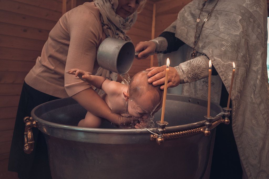 Двойное крещение в Богородицерождественском храме в Тарычево