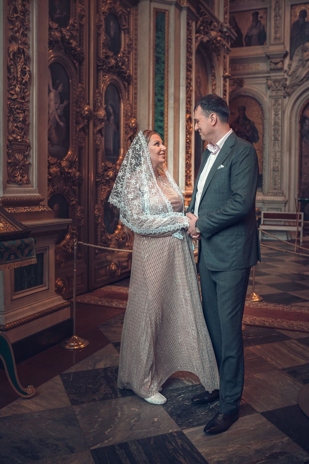 Таинство венчания в Исаакиевском соборе