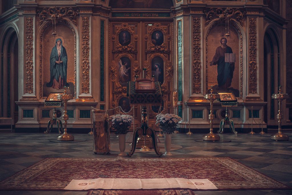 Таинство венчания в Исаакиевском соборе