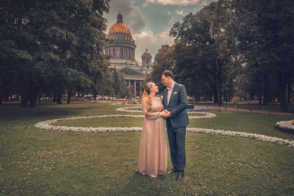 Таинство венчания в Исаакиевском соборе