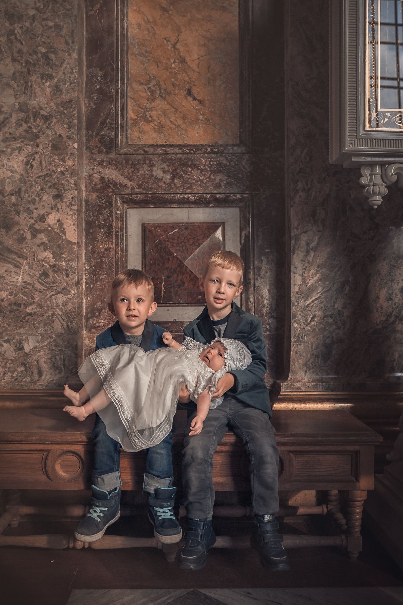 Таинство крещения в Исаакиевском соборе