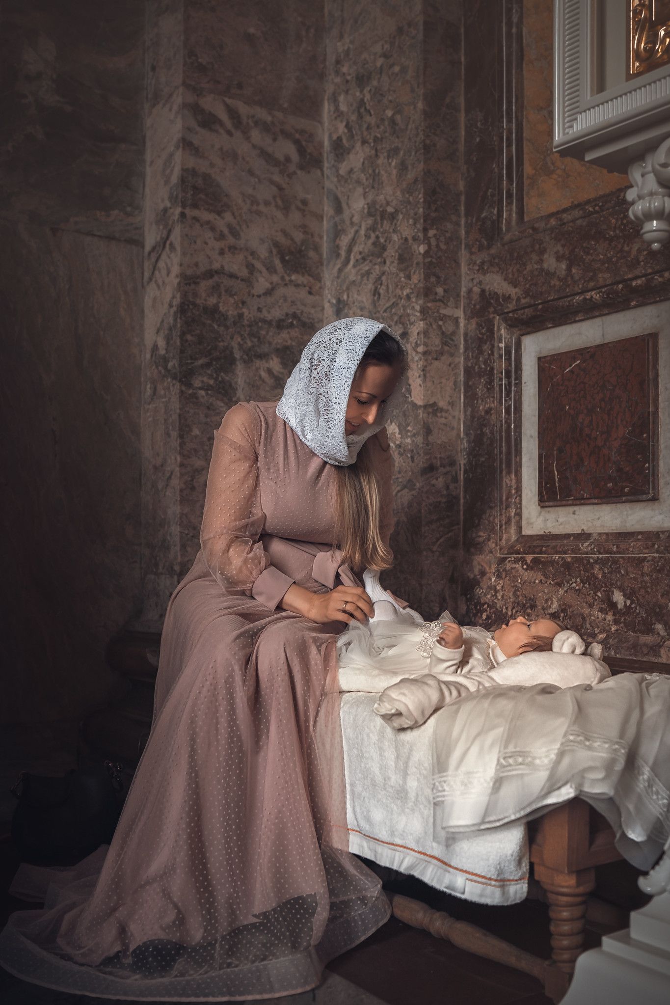 Таинство крещения в Исаакиевском соборе