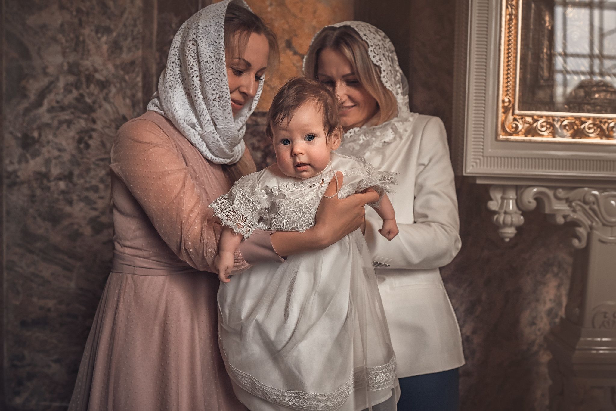 Таинство крещения в Исаакиевском соборе