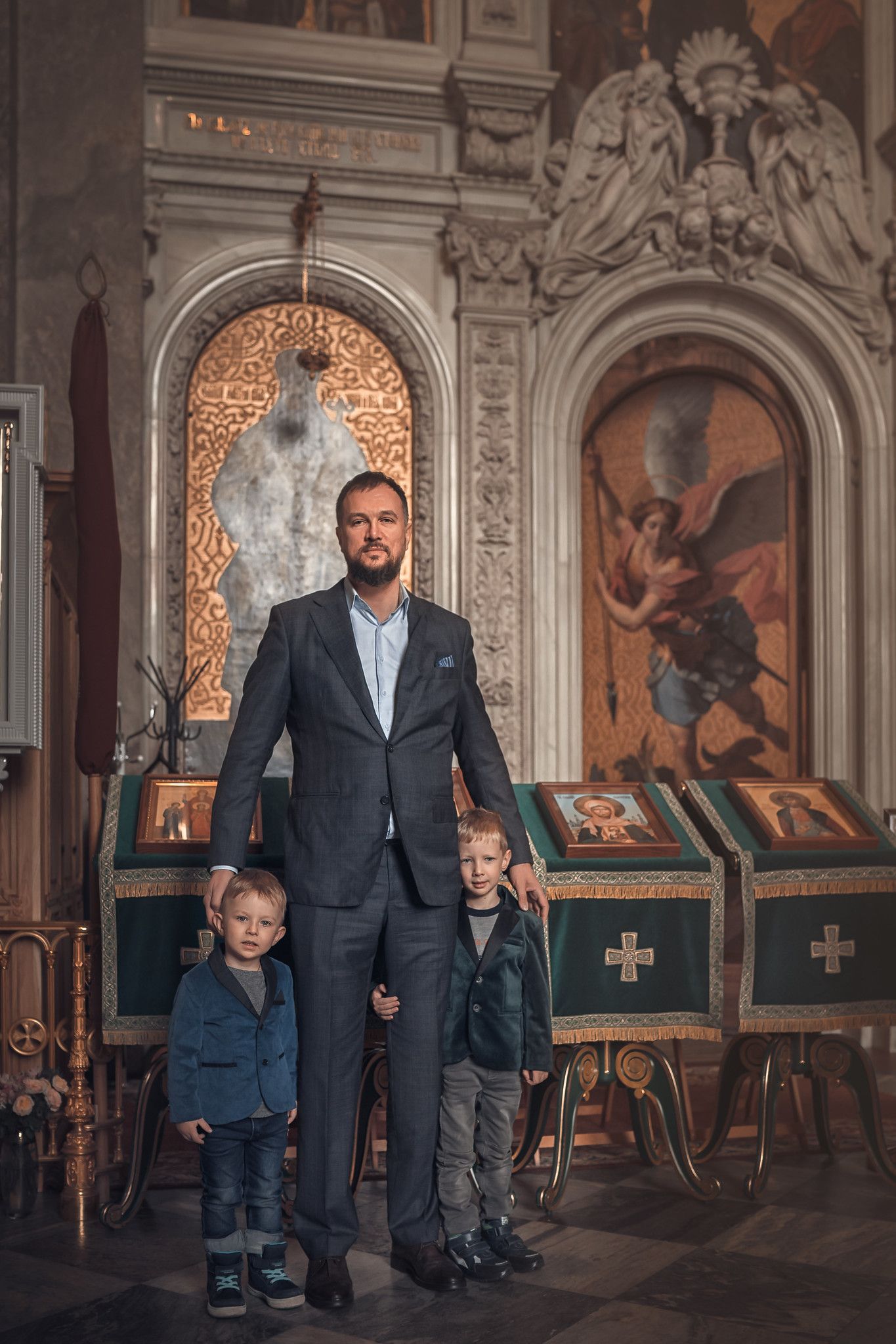 Таинство крещения в Исаакиевском соборе