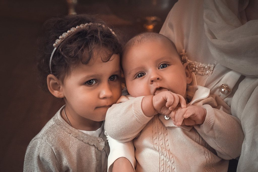 Таинство крещения в храме Александра Невского