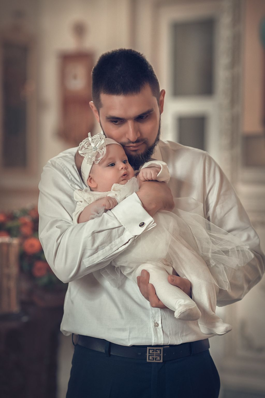 Таинство крещения в храме Иоанна Кронштадского