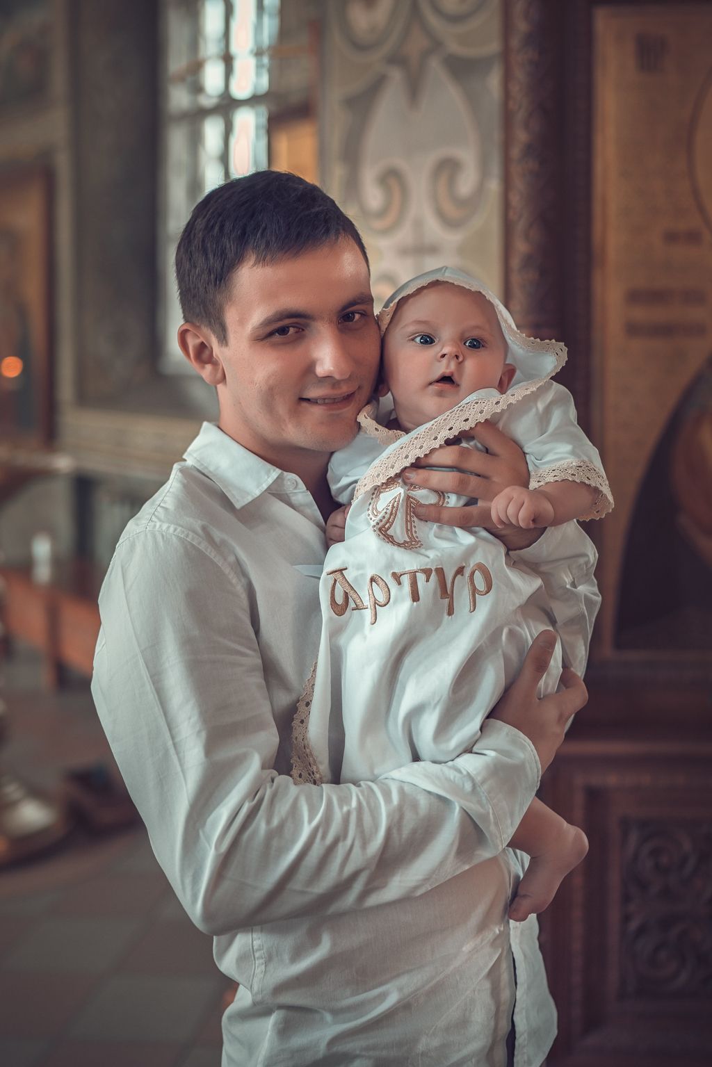 Фотосъёмка таинства крещения