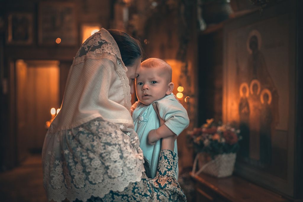 Крещение в Спасо-Преображенском храме на Болвановке