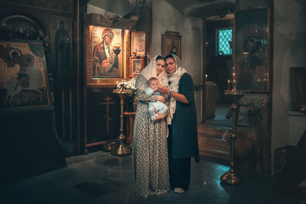 Крещение в Спасо-Преображенском храме на Болвановке