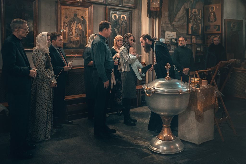 Крещение в Спасо-Преображенском храме на Болвановке