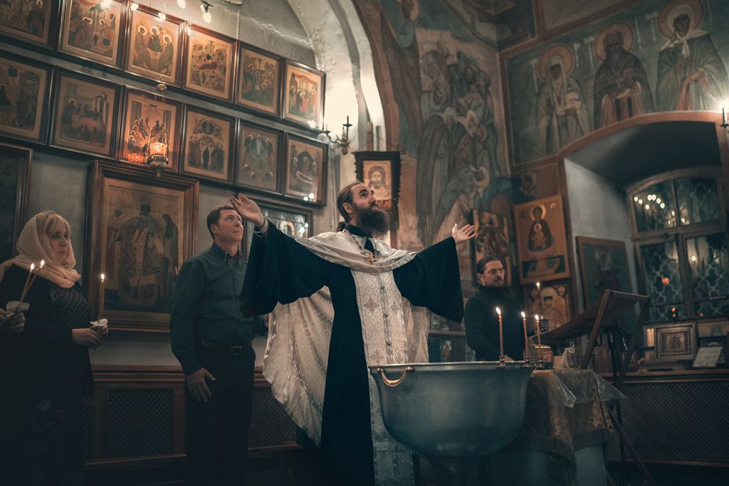Крещение в Спасо-Преображенском храме на Болвановке