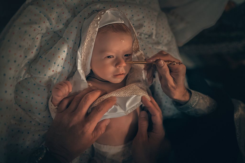 Крещение в Спасо-Преображенском храме на Болвановке