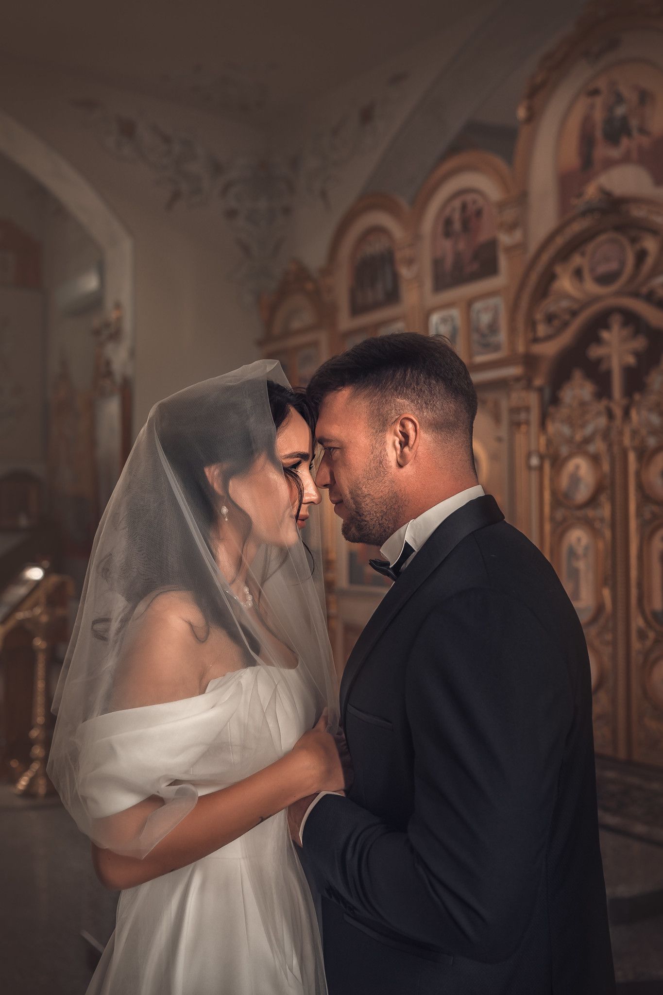 Венчание в храме Ксении Петербургской в Абрау-Дюрсо