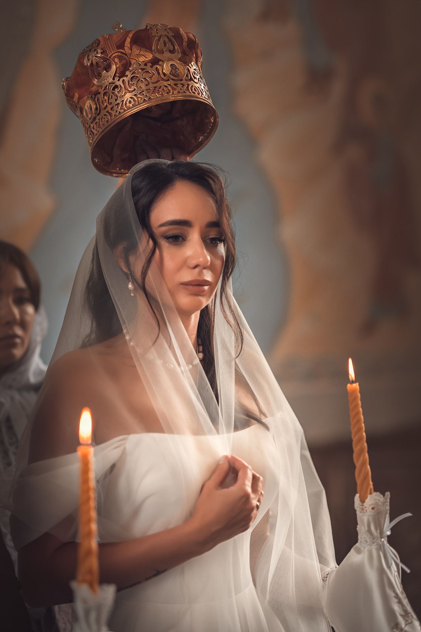 Венчание в храме Ксении Петербургской в Абрау-Дюрсо