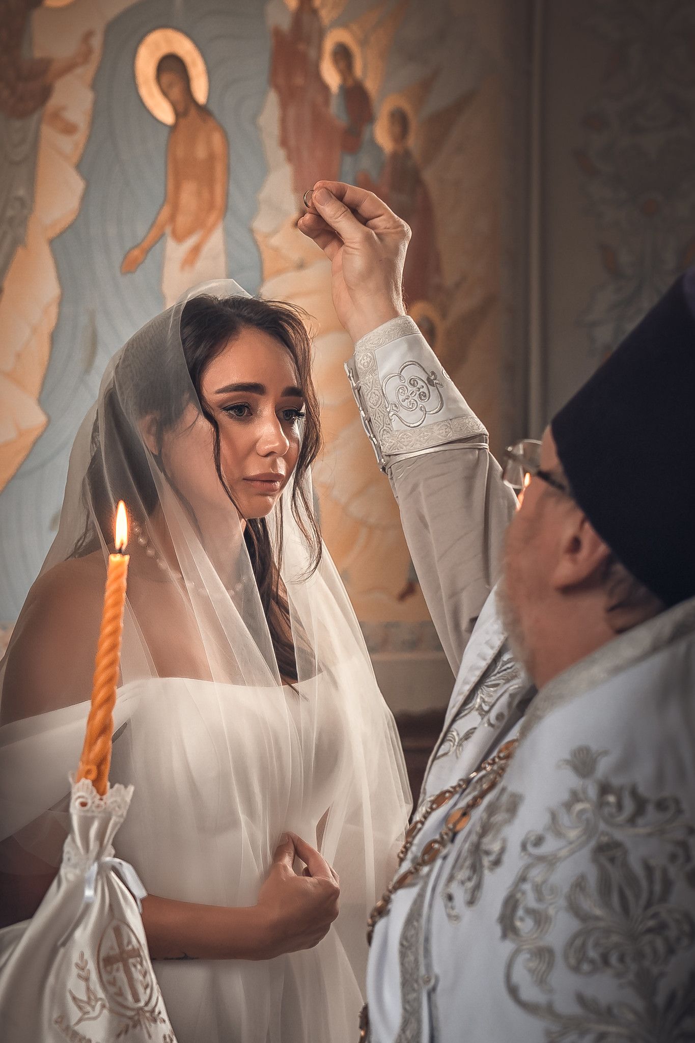 Венчание в храме Ксении Петербургской в Абрау-Дюрсо