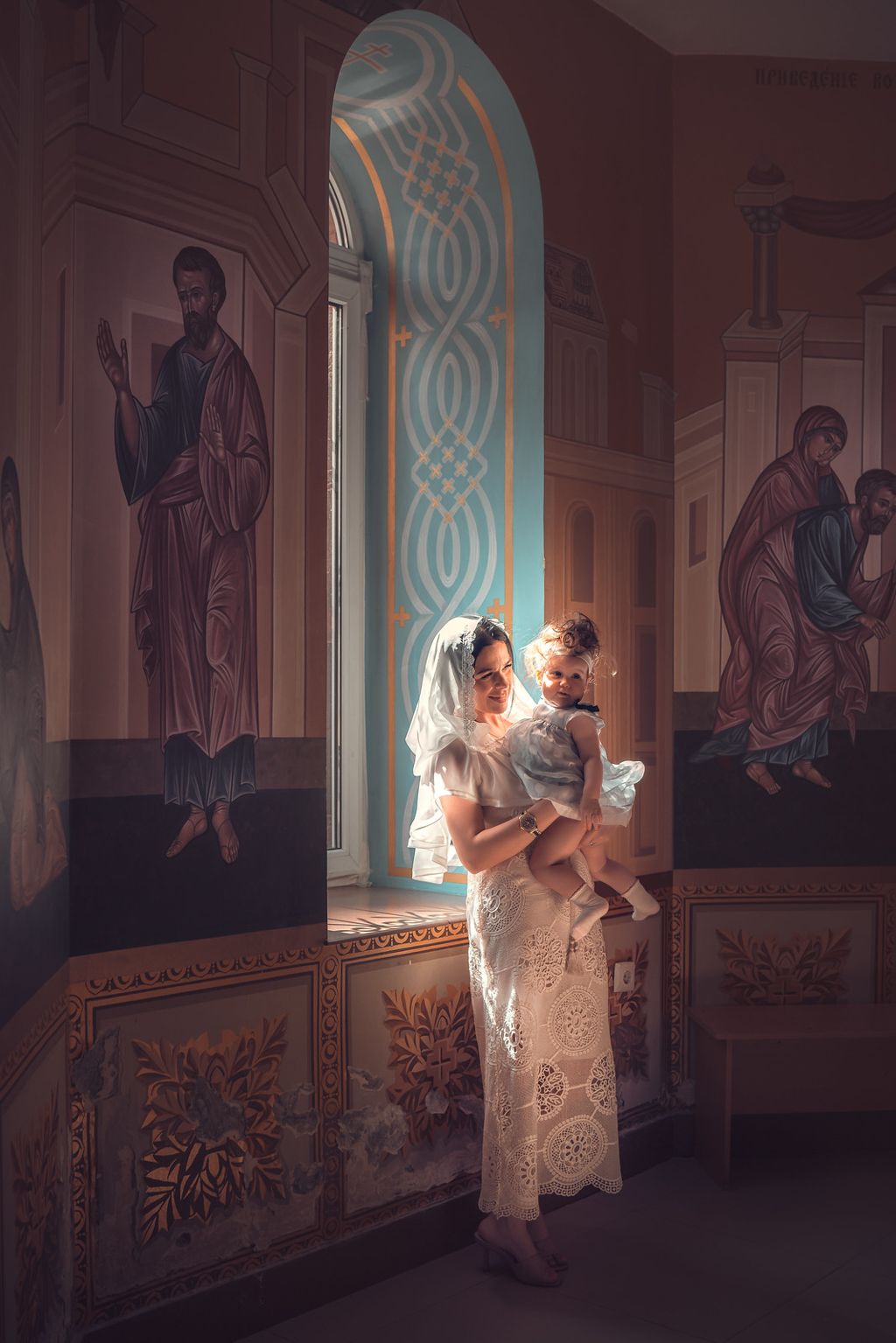 Крещение в храме Великомученицы Екатерины